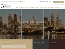 Tablet Screenshot of 39essex.com